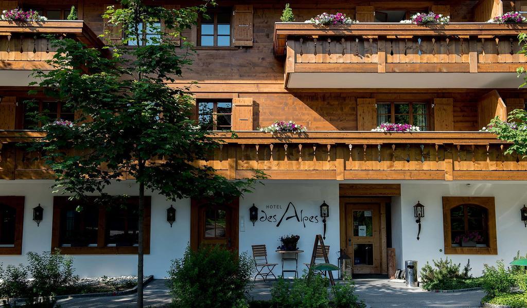 Hotel Des Alpes Superieur 格施塔德 外观 照片