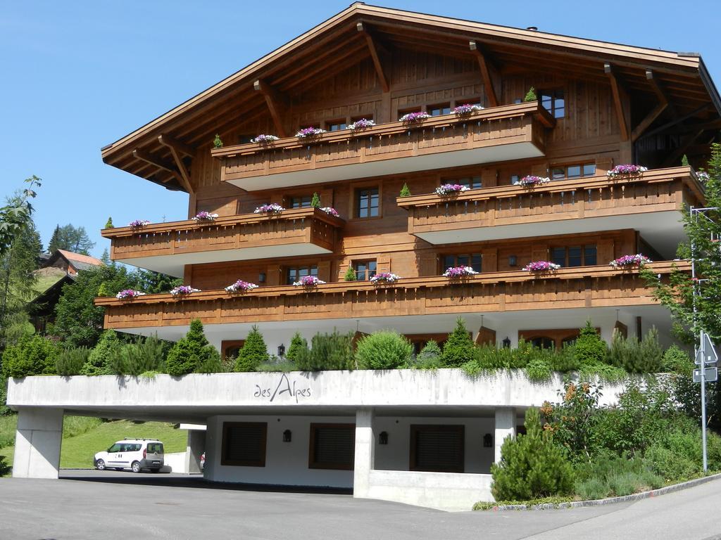 Hotel Des Alpes Superieur 格施塔德 外观 照片
